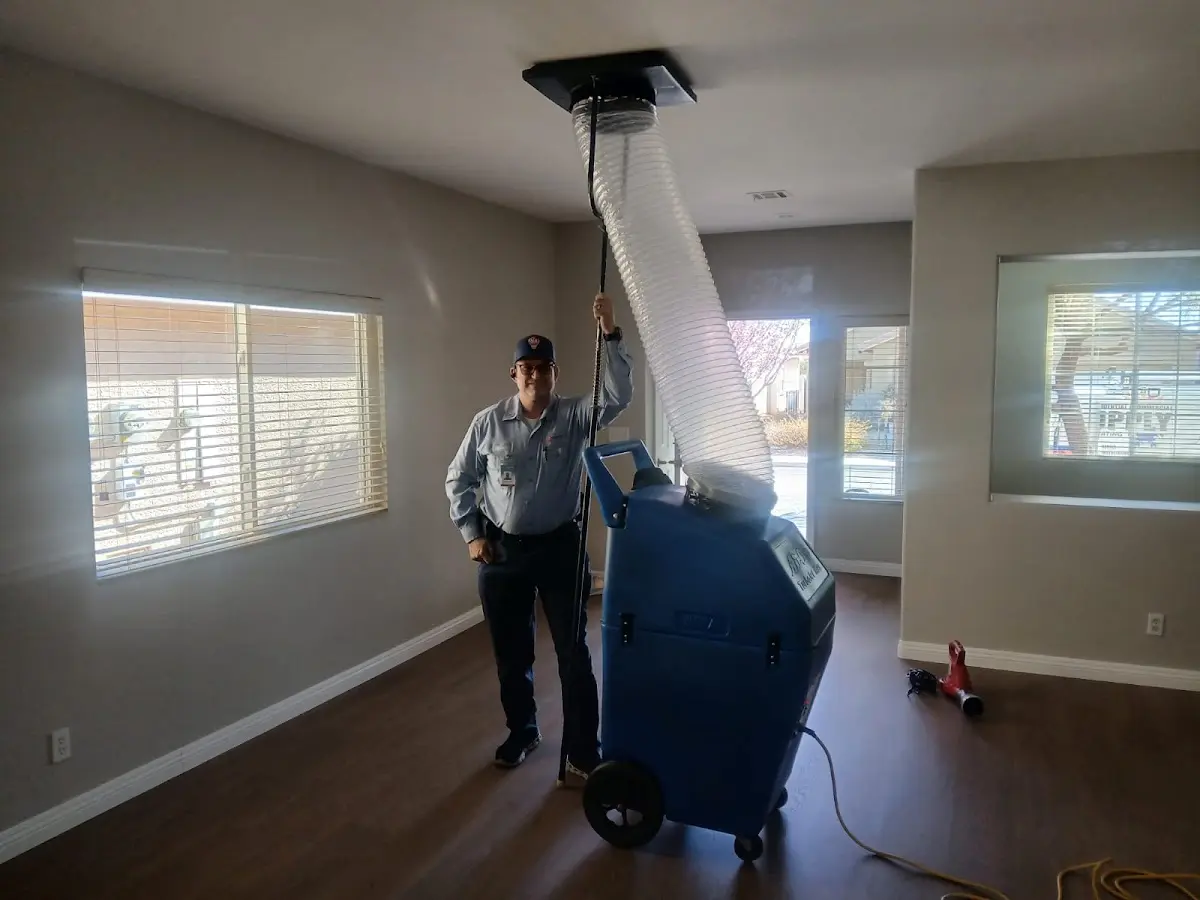 Professional Dryer Vent Cleaning work inside a Pell City home